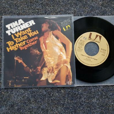 Tina Turner - I want to take you higher/ Come together 7'' Single/ The Beatles
