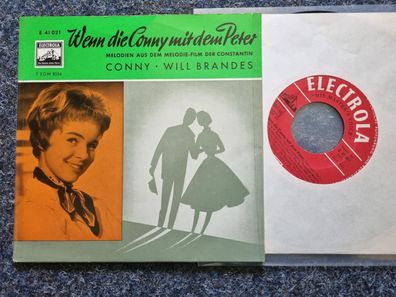 Conny Froboess - Wenn die Conny mit dem Peter 7'' EP Version 1