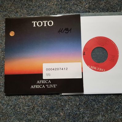 Toto - Africa & Africa Live 7'' Single Holland