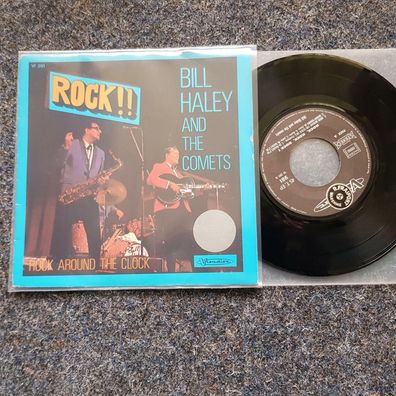 Bill Haley - Rock around the clock/ Skinny Minnie/ See you later alligator 7'' EP