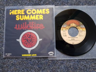 Wildfire - Here comes the summer/ Weekend love 7'' Single Germany