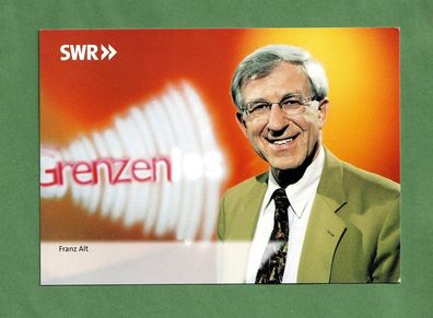 Dr. Franz Alt - Autogrammkarte