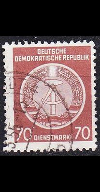 Germany DDR [Dienst A] MiNr 0016 I ( OO/ used )