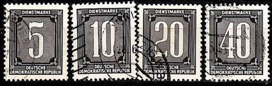 Germany DDR [Dienst B] MiNr 0001 ex ( OO/ used ) [01]