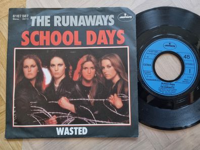 The Runaways - School days 7'' Vinyl Germany