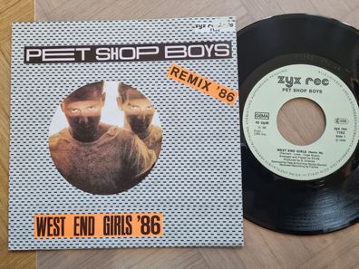 Pet Shop Boys - West end girls '86 REMIX 7'' Vinyl Germany/ Bobby Orlando