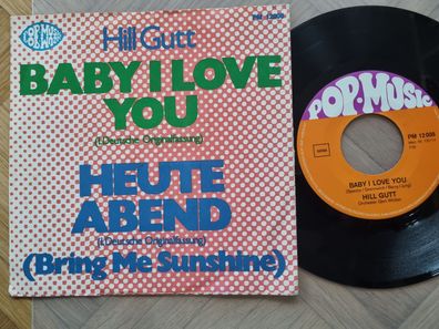 Hill Gutt & Gert Wilden - Baby I love you 7'' Vinyl Germany CV Ronettes