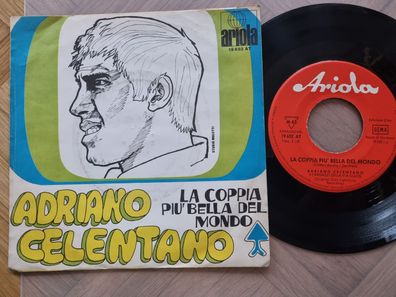 Adriano Celentano - La coppia piu' bella del mondo 7'' Vinyl Germany