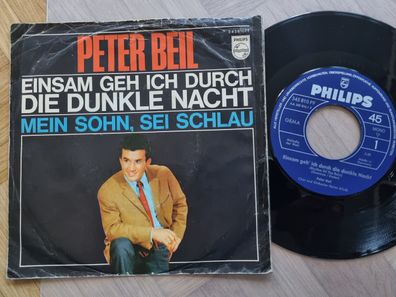 Peter Beil - Einsam geh ich durch die dunkle Nacht 7'' Vinyl Germany