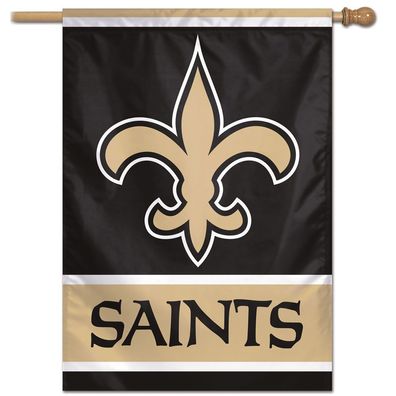 NFL New Orleans Saints Vertical Flag Banner Fahne Flagge Wincraft 101x71cm