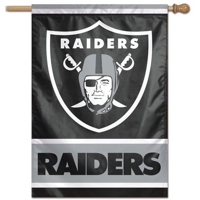 NFL Las Vegas Raiders Vertical Flag Banner Fahne Flagge Wincraft 101x71cm