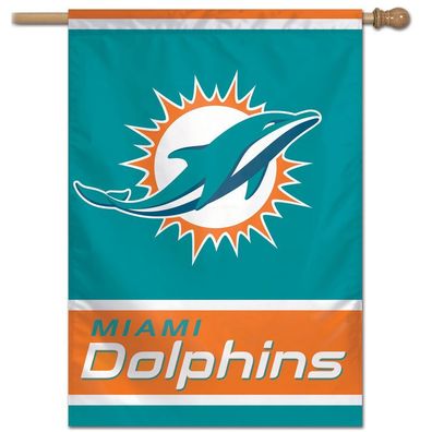NFL Miami Dolphins Vertical Flag Banner Fahne Flagge Wincraft 101x71cm