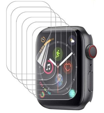 Displayschutzfolie für Apple Watch 6 Gehäuse - freundliche blasenfreie HD Clear