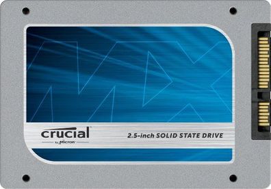 Crucial CT128MX100SSD1 interne SSD 128GB, 6,4 cm, 2,5", SATA III, silber.
