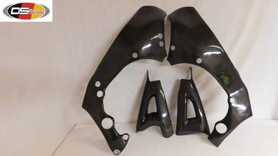 Racing Rahmen- + Schwingenschoner -Carbon - Kawasaki ZX10 Baujahr 2016 - 2020