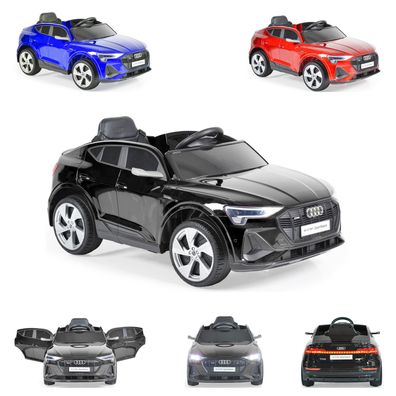 Moni Kinder Elektroauto Audi Sportback SUV metallic Fernbedienung USB EVA-Reifen