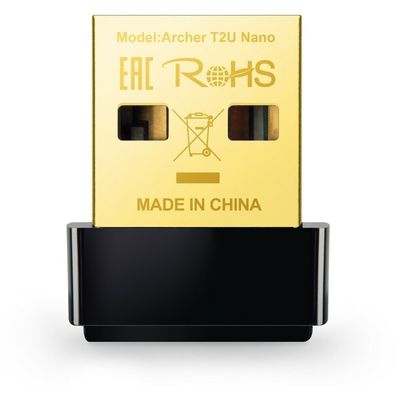 USB WLAN Adapter Archer T2U Nano 633 Mbit/ s - Schwarz