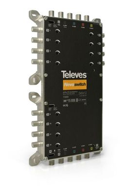 Televes Multischalter-Guss 5 in 12 NEVO kaskad. receiverpowered MS512C