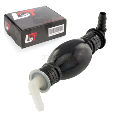 Kraftstoff Pumpe Handpumpe Ballpumpe 2x 90° Schlauch-Ø 10 mm für SEAT SKODA VW