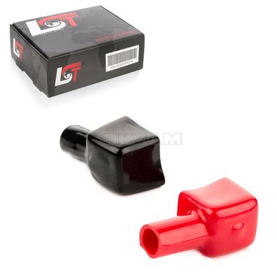 Batteriepol Abdeckung Set rot schwarz für ADIVA ADLY AEON AGM MOTOR AJP