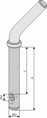 Steckbolzen mit abgebogenen Griff 14-919115