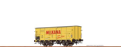 N Güterwagen G10 DB, III, Milkana