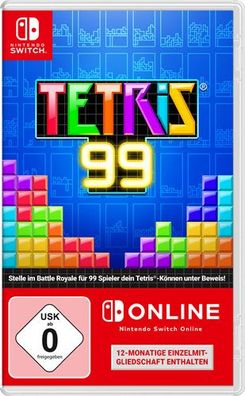 Tetris 99 Switchinkl. 12 Monate - Nintendo 10002014 - (Nintendo Switch / sonstige ...
