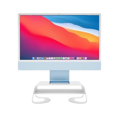 Twelve South Curve Riser Desktop Stand für Monitor und iMac - Weiss