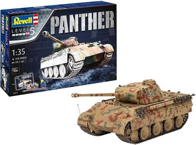Revell 03273 - Geschenkset Panther Ausf. D. 1:35