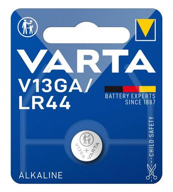 Varta V13GA/ LR44 Batterie - Einzelblister
