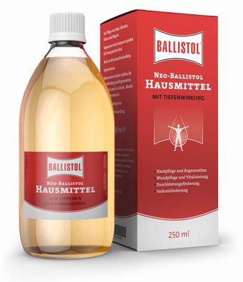 Ballistol Hausmittel, 250ml - Der Geheimtipp unter den Hausmitteln