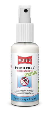 Ballistol Stichfrei Sensitiv Pumpspray, 100ml - Zeckenabwehr & Mückenschutz