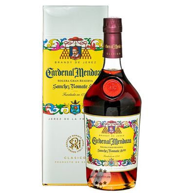 Cardenal Mendoza Solera Gran Reserva Brandy de Jerez (, 0,7 Liter) (40 % Vol., hide)