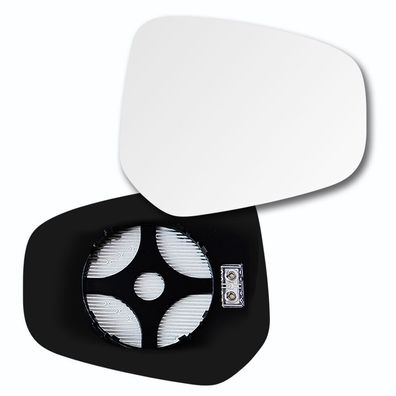 Spiegelglas mit Platte für FORD Tourneo Courier 2014-2020 Beheizbar Rechts
