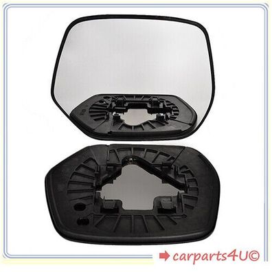 Spiegelglas mit Platte für HONDA CRV 2007-2009 RECHTS KONVEX
