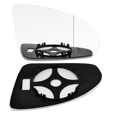 Spiegelglas mit Platte für SMART FORTWO II 2007-2014 Rechts Asphärisch