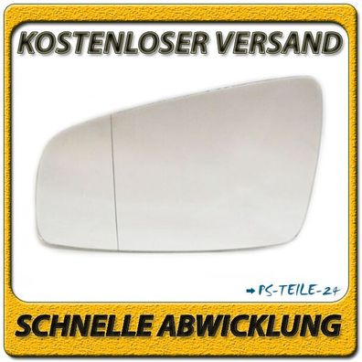 Spiegelglas zum Kleben für OPEL ZAFIRA B 2005-2008 links asphärisch