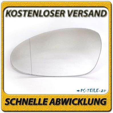 Spiegelglas zum Kleben für Porsche Boxster 2009-2012 links asphärisch