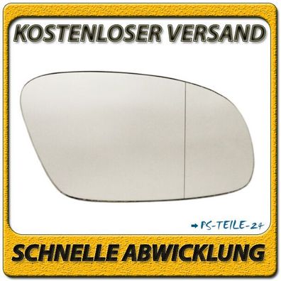 Spiegelglas zum Kleben für VW NEW BEETLE 2003-2010 rechts asphärisch