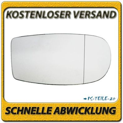 Spiegelglas zum Kleben für FIAT PUNTO 1999-2005 rechts asphärisch