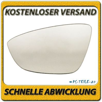 Spiegelglas zum Kleben für VW PASSAT CC 2008-2012 links konvex