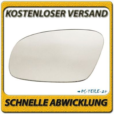 Spiegelglas zum Kleben für VW NEW BEETLE 2003-2010 links konvex