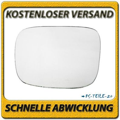 Spiegelglas zum Kleben für VOLVO XC70 / XC90 2007-2014 links konvex