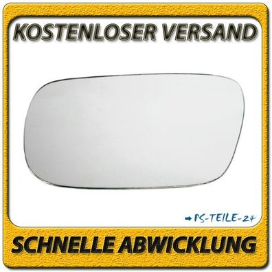 Spiegelglas zum Kleben für SUBARU LEGACY II / III 1994-2003 links konvex