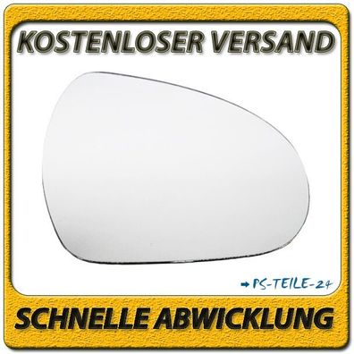 Spiegelglas zum Kleben für Peugeot 308 2007-2013 rechts konvex