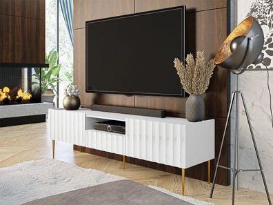 TV-Lowboard Arcos 160 Highboard mit 2-türig Schubladen TV-Tisch Kollektion M24