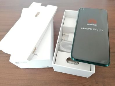 Huawei P40 Lite 128GB Crush Green / Grün Top / Wie Neu / inkl. Zub. / in Box