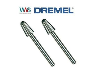 DREMEL117 2x Hochgeschwindigkeits HSS Fräsmesser Fräser 6,3mm Neu und OVP!!!
