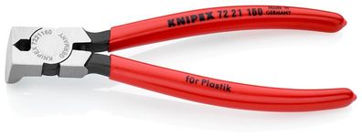 Knipex Seitenschneider für Kunststoff, Länge 160mm, 85° abgewinkelt