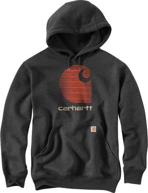Carhartt Hoodie Rain Defender C Logo Sweat Carbon Heather